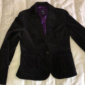 Gap Velvet Blazer